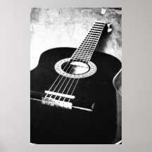 Gitarre Plakatdruck