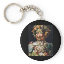 Giuseppe Arcimboldo Vegetable Man (Vertumnus) Key Chains