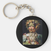 Giuseppe Arcimboldo Vegetable Man (Vertumnus) Key Chains