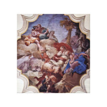 Giuseppe Felice Orelli - Selenium and Endymion Canvas Print