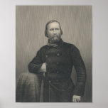 Giuseppe Garibaldi, engraved by D.J Pound posters