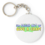 Give a Crap Key Chain