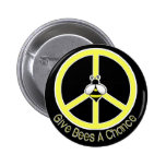 give bees a chance buttons