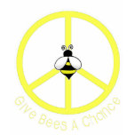 give bees a chance dark t-shirts