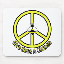 give bees a chance mouse mats