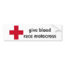 give blood bumper stickers