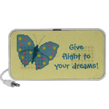 Give flight to your dreams! Butterfly Speaker