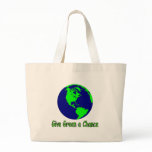 Give Green a Chance Tote Bag