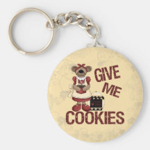 Give Me Cookies Key Chains