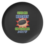 Give Me Hockey or Give Me Death Plates
