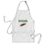 Give me the cannoli and no one gets hurt! aprons