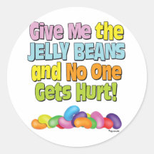Give me the Jelly Beans Sticker