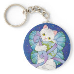 Give peace a chance keychain