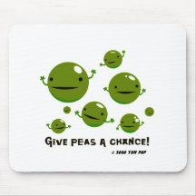 Give Peas a Chance Mousepad