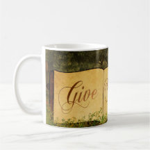 Give Thanks Coffee Mug