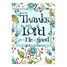 Give Thanks - Scripture Cards Business Cards