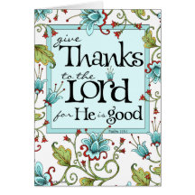 Give Thanks - Thank You Card