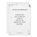 Give us a sign of your presence Halloween invitations