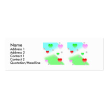 GIVE WITH LOVE ! BUSINESS CARD TEMPLATE