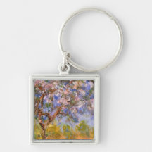 Giverny in Springtime Keychains