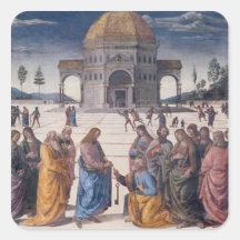 Giving of the Keys to St. Peter Square Sticker