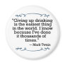 Giving up drinking refrigerator magnets