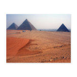giza plateau postcards