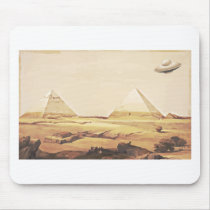 Giza Spaceship Mouse Pad