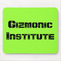 Gizmonic Institute Mouse Pad