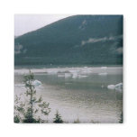 Glacial Ice in Alaska Fridge Magnet