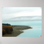 Glacial Lake New Zealand Print
