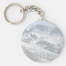 Glacier and Mountains Keychains