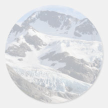 Glacier and Mountains Sticker