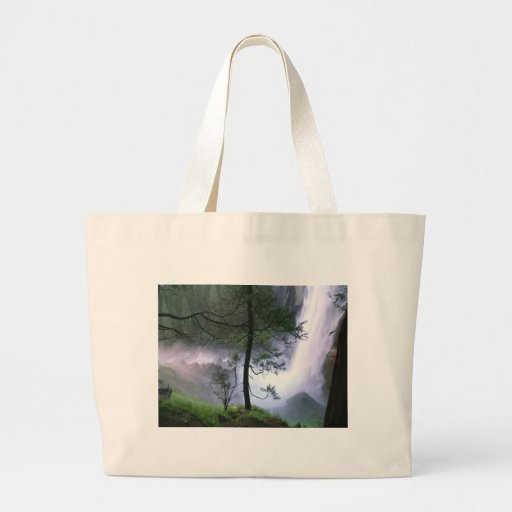 Glacier Falls Tote Bags