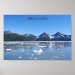 Glacier in Alaska Posters