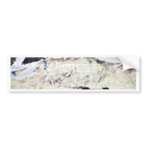 Glacier In Banff Canada Bumper Sticker