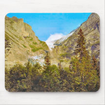 Glacier in summer mousepad