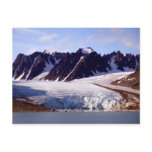 Glacier in Svalbard, (Spitsbergen) Post Card