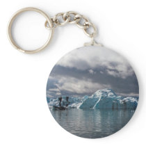 Glacier Lagoon #2 Keychain