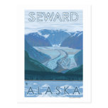 Glacier Scene - Seward, Alaska Post Cards
