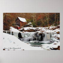 Glade Creek Gristmill Print