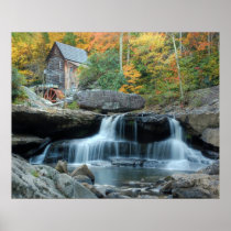 Glade Creek Gristmill Print