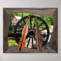 GLADE CREEK MILL -POSTER