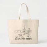 Gladiator Reeds Tote Bags