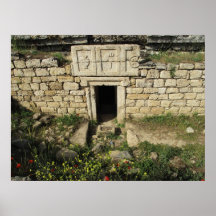 Gladiator Tomb Hierapolis, Pamukkale POSTER
