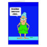 Gladys Stripper Birthday Card