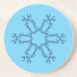 Glaedelig Jul Snowflake Coaster