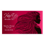 Glam Hair I - Beauty Salon Beautician Hair Stylist business cards