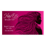 Glam Hair I - Beauty Salon Beautician Hair Stylist Business Card