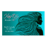 Glam Hair I - Beauty Salon Beautician Hair Stylist business cards